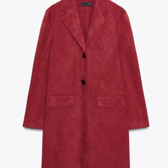 ZARA suede NWT tail coat - Picture 3 of 6